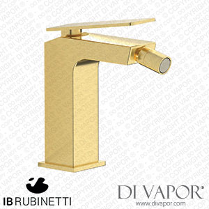 IB Rubinetti K3220IS K3 Monohole Bidet Mixer Complete with Drain Spare Parts