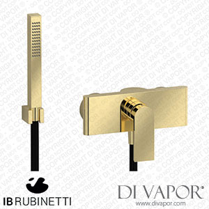 IB Rubinetti K3350II K3 Wall Mounted Shower Mixer with Shower Kit Spare Parts