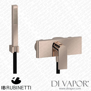 IB Rubinetti K3350RS K3 Wall Mounted Shower Mixer with Shower Kit Spare Parts