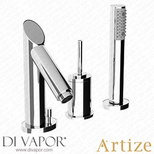 Artize KAV-CHR-49277J Kavalier-J Joystick 3-Hole Bath & Shower Mixer Spare Parts