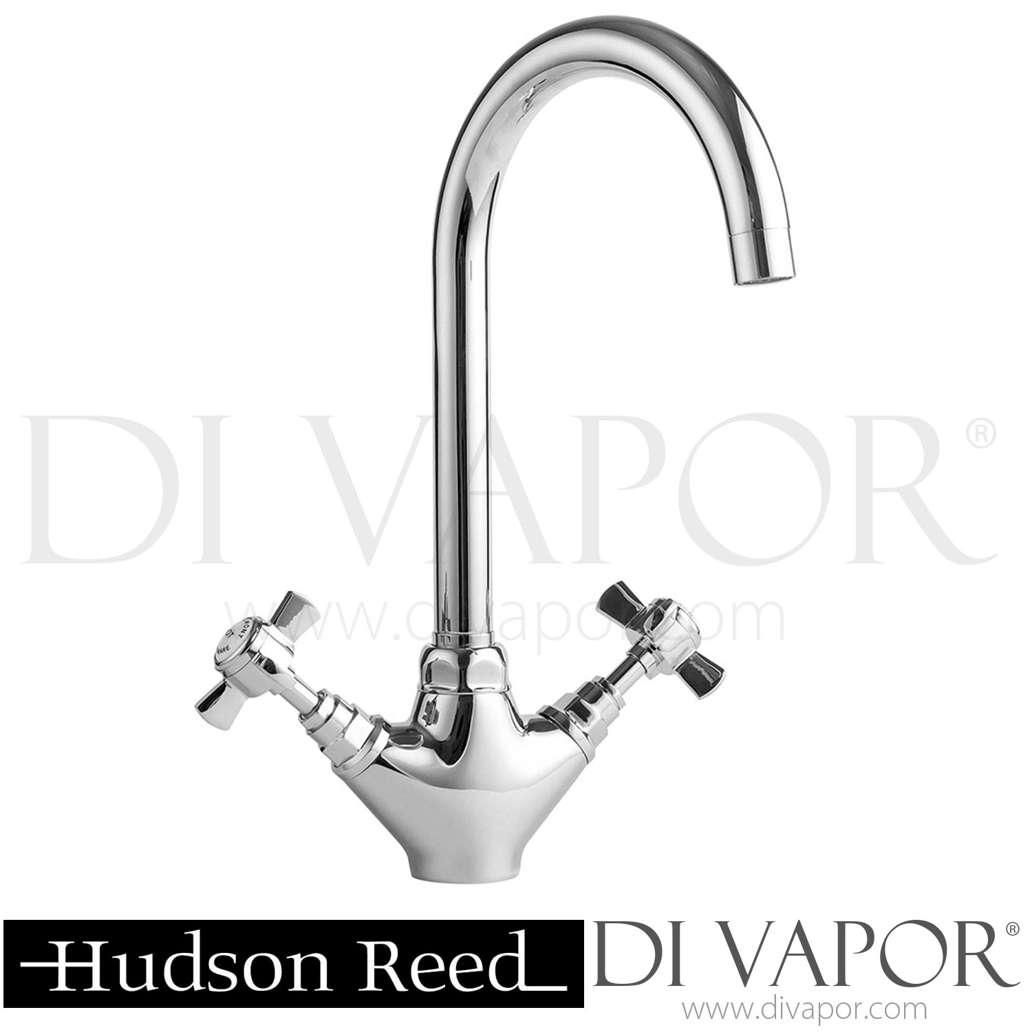 Hudson Reed / Nuie KB303 Traditional Crosshead Mono Sink Mixer Tap Spare Parts