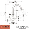 Premier Kitchen Tap Spare Diagram