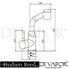 Ultra KC313 Pull out Mixer Tap Spare Parts Diagram