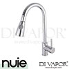 Nuie KC318 Pull out Mixer Kitchen Tap Spare Parts