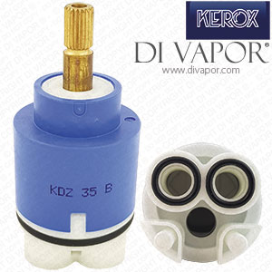 Kerox KDZ 35 B 35mm Diverter Cartridge - 20 Splines (KDZ35B)