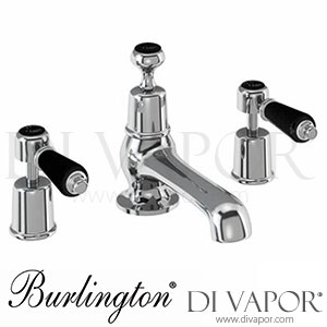 Burlington KE12 BLA | KE12 BLA-QT Kensington 3 Tap Hole Mixer with Pop-Up Waste Spare Parts