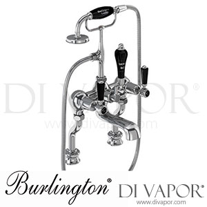 Burlington KE15 BLA | KE15 BLA-QT Kensington Deck Mounted Bath Shower Mixer Spare Parts