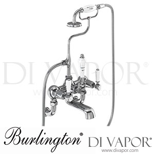 Burlington KE17-QT WAL | KE17-QT WAL-QT Kensington Wall Mounted Bath Shower Mixer Spare Parts