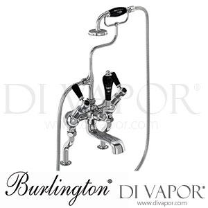 Burlington KE19 BLA | KE19 BLA-QT Kensington Deck Mounted Angled Bath Shower Mixer Spare Parts
