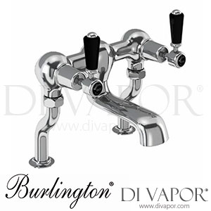 Burlington KE23 BLA | KE23 BLA-QT Kensington Deck Mounted Bath Filler Tap Spare Parts