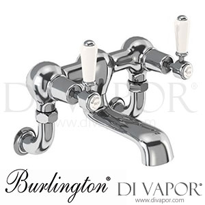 Burlington KE24-QT MED | KE24-QT MED-QT Kensington Wall Mounted Bath Filler Spare Parts