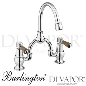 Burlington KE28-QT WAL | KE28-QT WAL-QT Kensington 2 Tap Hole Arch Mixer with Curved Spout (230mm centres) Spare Parts