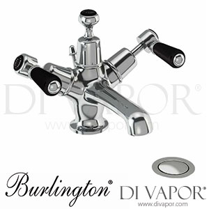 Burlington KE4 BLA | KE4 BLA-QT Kensington Basin Mixer Tap with Pop-Up Waste Spare Parts