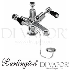 Burlington KE5 BLA | KE5 BLA-QT Kensington Basin Mixer with Plug & Chain Waste Tap Spare Parts