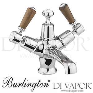 Burlington KE5-QT WAL | KE5-QT WAL-QT Kensington Basin Mixer with Plug & Chain Waste Tap Spare Parts