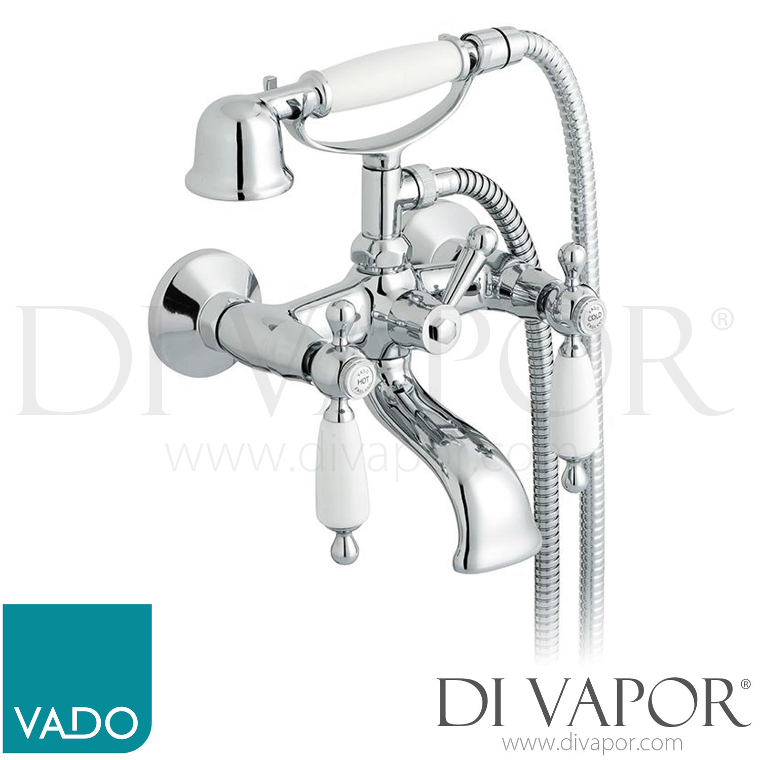 VADO KEN120/CDC/P Kensington Exposed Bath Shower Mixer Spare Parts