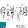 VADO KEN 131CD AG Mixer Spare Parts Diagram