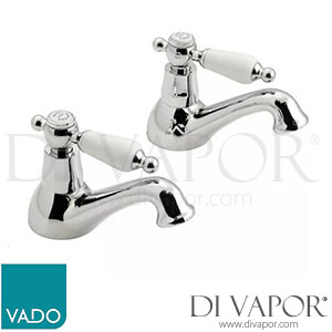 VADO KEN-136/CD-C/P Kensington Bath Pillar Taps Spare Parts