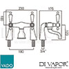 VADO KEN 137CD AG Spare Parts Diagram