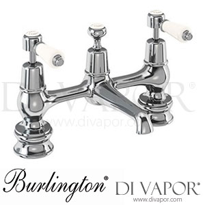 Burlington KER10-QT MED | KER10-QT MED-QT Kensington Regent 2 Tap Hole Bridge Basin Mixer Tap Spare Parts