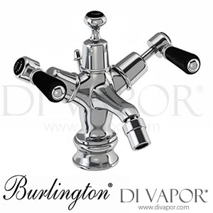 Burlington KER13 BLA | KER13 BLA-QT Kensington Regent Bidet Mixer with Pop-Up Waste Spare Parts