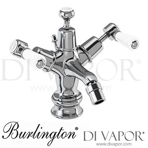 Burlington KER13 | KER13-QT Kensington Regent Bidet Mixer with Pop-Up Waste Spare Parts