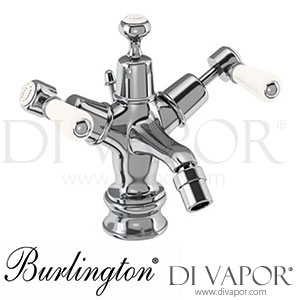Burlington KER13-QT MED | KER13-QT MED-QT Kensington Regent Bidet Mixer with Pop-Up Waste Spare Parts