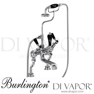 Burlington KER19 BLA | KER19 BLA-QT Kensington Regent Deck Mounted Angled Bath Shower Mixer Tap Spare Parts
