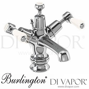 Burlington KER4-QT MED | KER4-QT MED-QT Kensington Regent Basin Mixer with Pop-Up Waste Spare Parts
