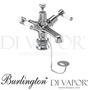 Burlington KER5 | KER5-QT Kensington Regent Basin Mixer Tap with Plug & Chain Waste Spare Parts