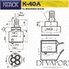 KEROX K40A 40mm Mixer Tap Cartridge Replacement