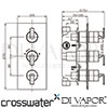 Crosswater KH01-2000RC Diagram