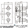 Crosswater KH01-3000RC Diagram