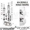 Crosswater KH02-1000RC Tech Diagram