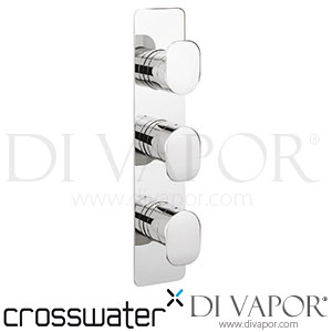 Crosswater KH02_2000RC KH ZERO 2 Thermostatic Shower Valve 3 Control Spare Parts