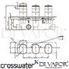 Crosswater KH02-2001RC Diagram