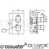 Crosswater KH03-1500RC Diagram