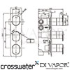 Crosswater KH03-2000RC Diagram