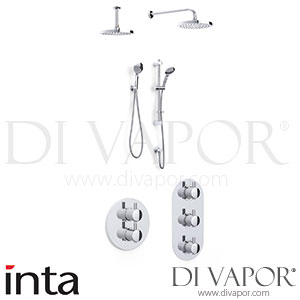 Inta KIKO33 Kiko Concealed 3 Handle Dual Outlet Thermostatic Shower Spare Parts