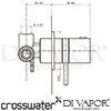 Crosswater KL0010RC Diagram