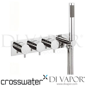 Crosswater KL2701RC Kai Lever Thermostatic Shower Valve with 2 Way Diverter and Shower Kit Spare Parts