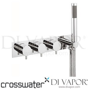 Crosswater KL3701RC Kai Lever Thermostatic Shower Valve with 3 Way Diverter & Shower Kit Spare Parts