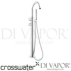 Crosswater KL418TFC Kai Lever Thermostatic Bath Shower Mixer with Kit Spare Parts