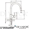 Crosswater KL717DC Diagram