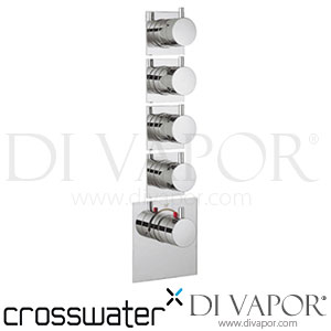 Crosswater KL800RC Kai Lever Thermostatic Shower Valve 5 Control Spare Parts