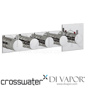 Crosswater KL801RC Kai Lever Thermostatic Shower Valve 5 Control Spare Parts