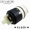 KLUDI 7696900-00 Thermostatic Cartridge (KT-46-2) Controller with Wax Thermostat for EVITA Shower Valves