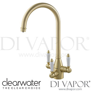 Clearwater KR2BB Krypton Tri Spar C Brushed Brass Filtered Water Kitchen Mixer Tap Spare Parts