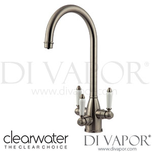 Clearwater KR2BN Krypton Tri Spar C Brushed Nickel Filtered Water Kitchen Mixer Tap Spare Parts