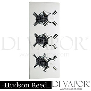 Hudson Reed Kristal Triple Concealed Thermostatic Shower Valve w Diverter - KRI3023 Spare Parts